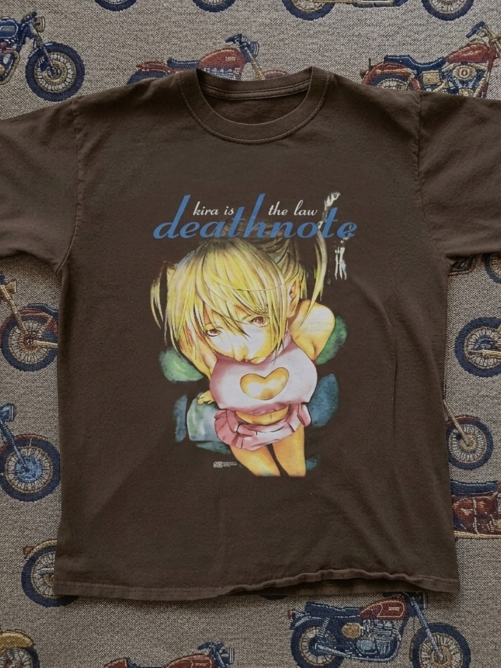 Gildan Dark Chocolate tee Death Note Graphic